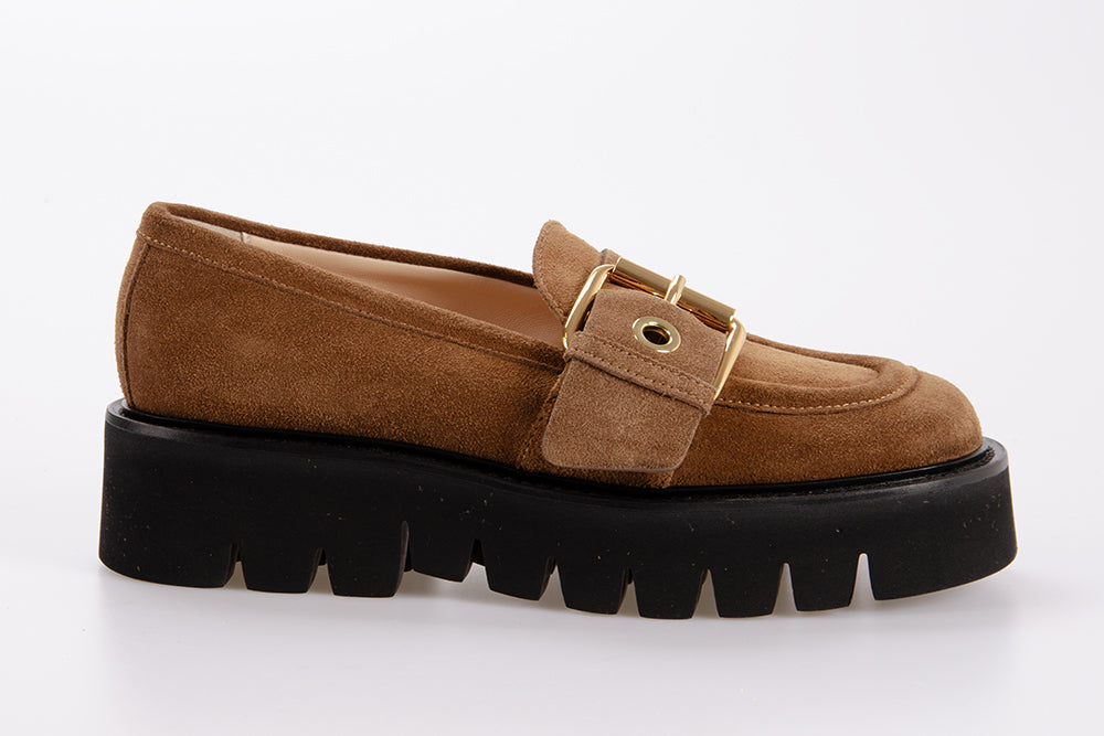 AGL Donna Mocassini D787002 FERGUS COGNAC