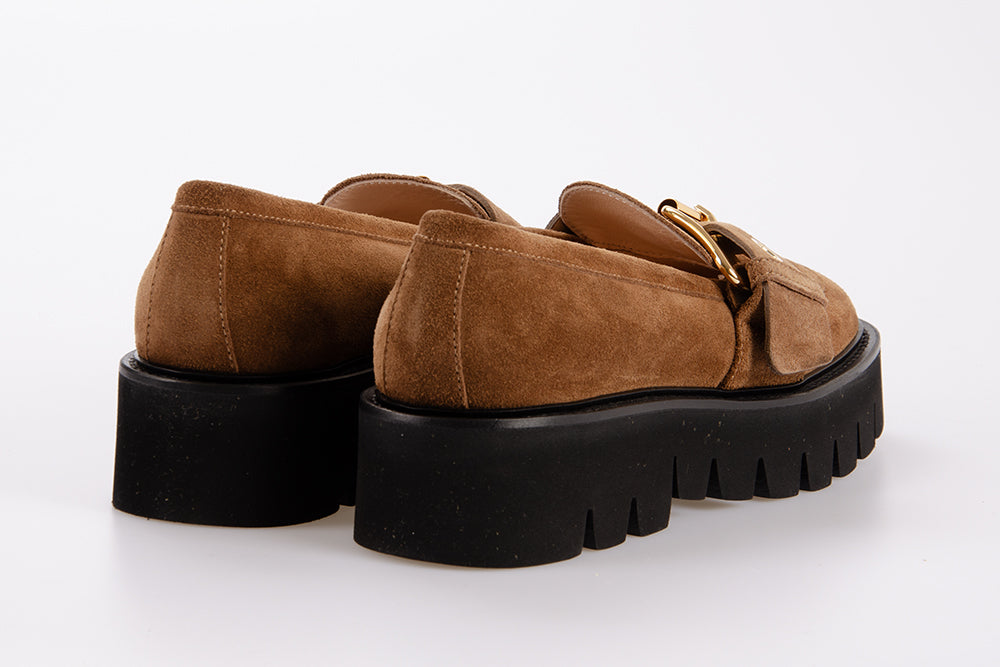 AGL Donna Mocassini D787002 FERGUS COGNAC