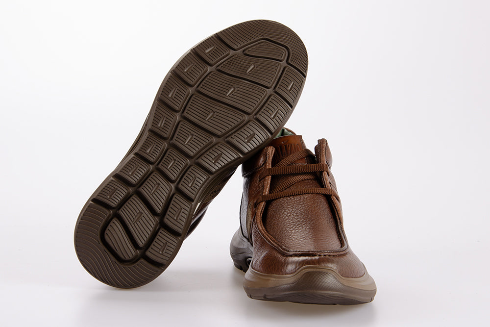 GALIZIO TORRESI Uomo Sneaker alta 325868 DAINO MARRONE
