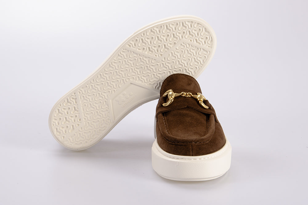 HENDERSON BARACCO Donna Sneaker FLORA.S.3 SUEDE COFFEE