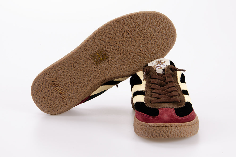 MRP STAR Donna Sneaker BECKY V8 BURGUNDY FOREST