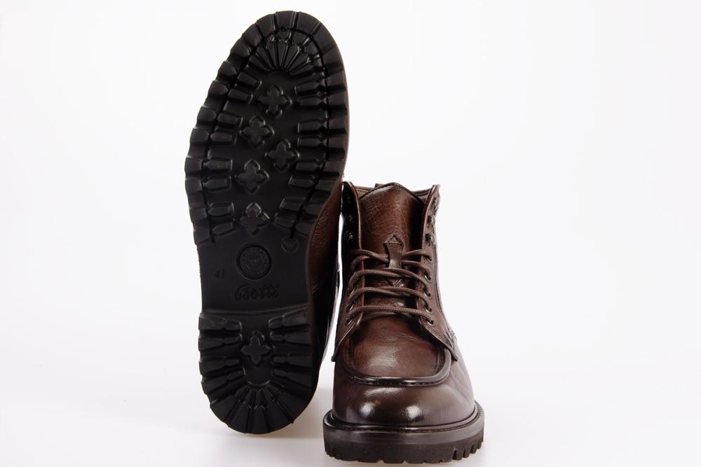 BOTTI Uomo Stivaletto 1145 BUFFALO TIC CUOIO