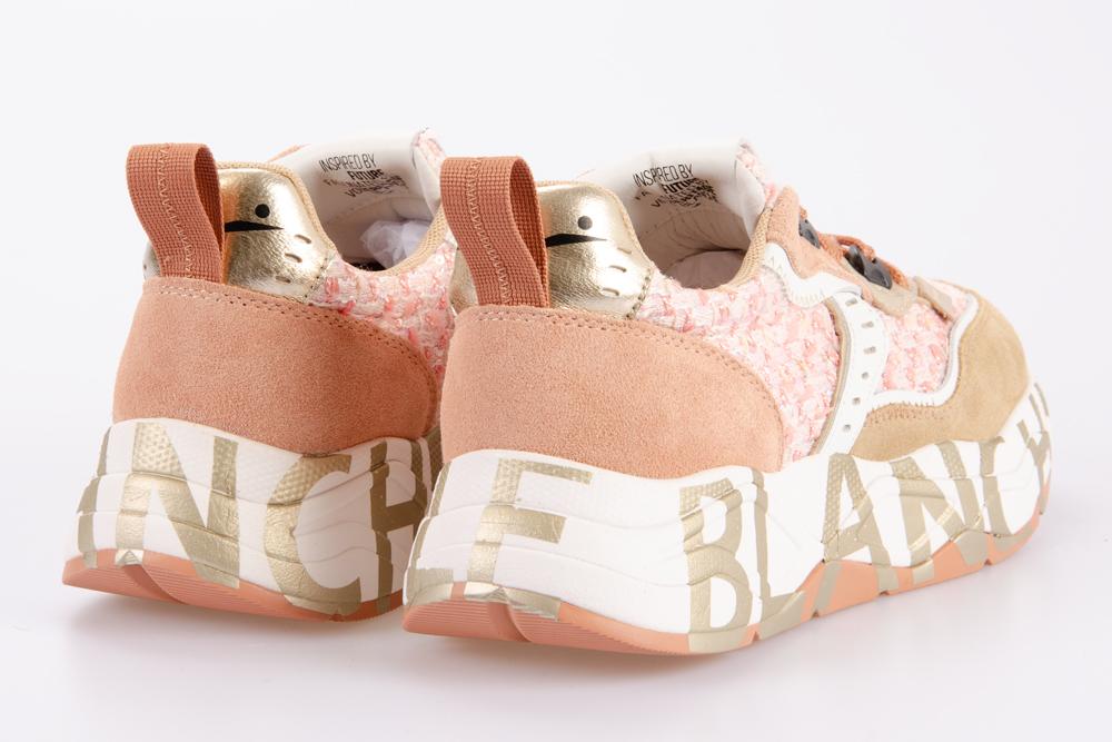 VOILE BLANCHE Donna Sneaker 7475.32.2D28 CARAMEL-SIENA ROSE