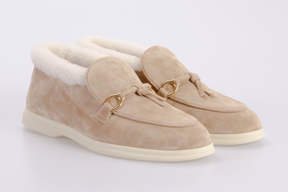 HENDERSON BARACCO Donna Mocassini LIZZY SUEDE CARAMEL