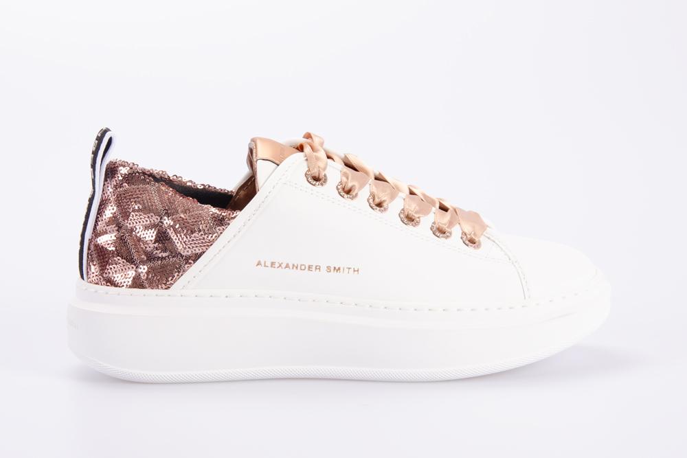 ALEXANDER SMITH Donna Sneaker ASBAWYW0341 WCP WHITE COPPER