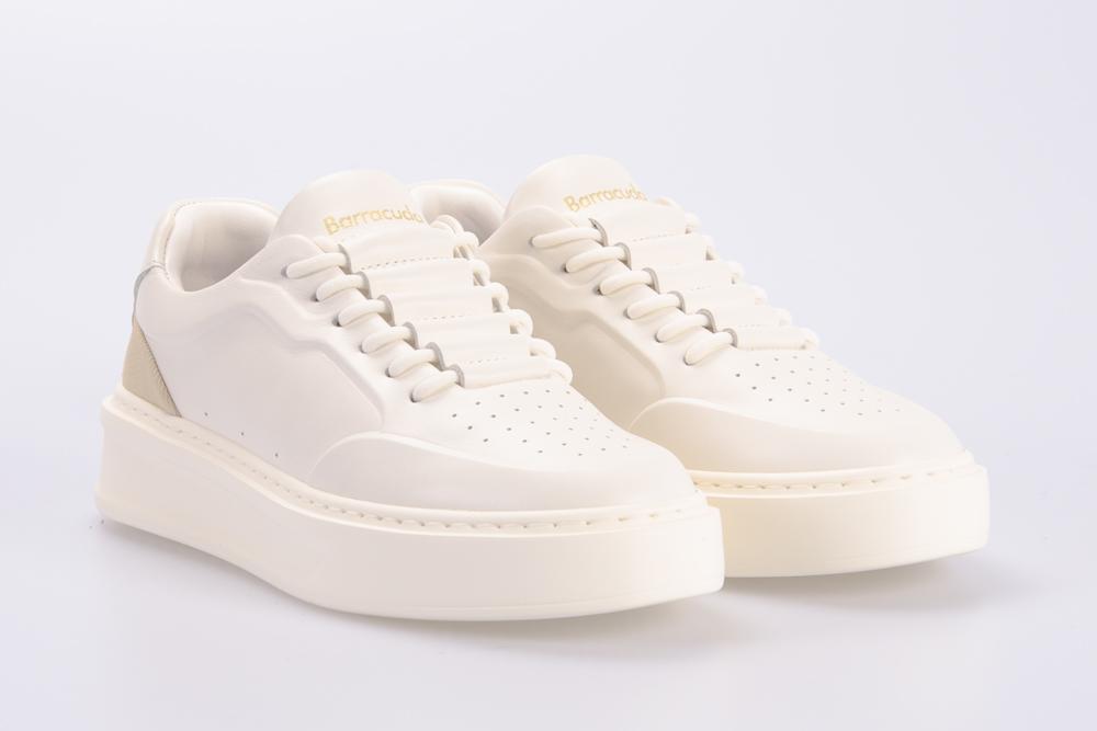 BARRACUDA Donna Sneaker BD1415 BIANCO BEIGE