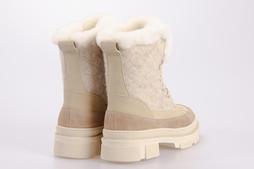SHEPHERD Donna Stringata alta S_234250 MEGHAN CREME