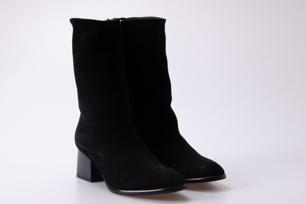 BALDIN Donna Stivale W193604 VELOUR NERO