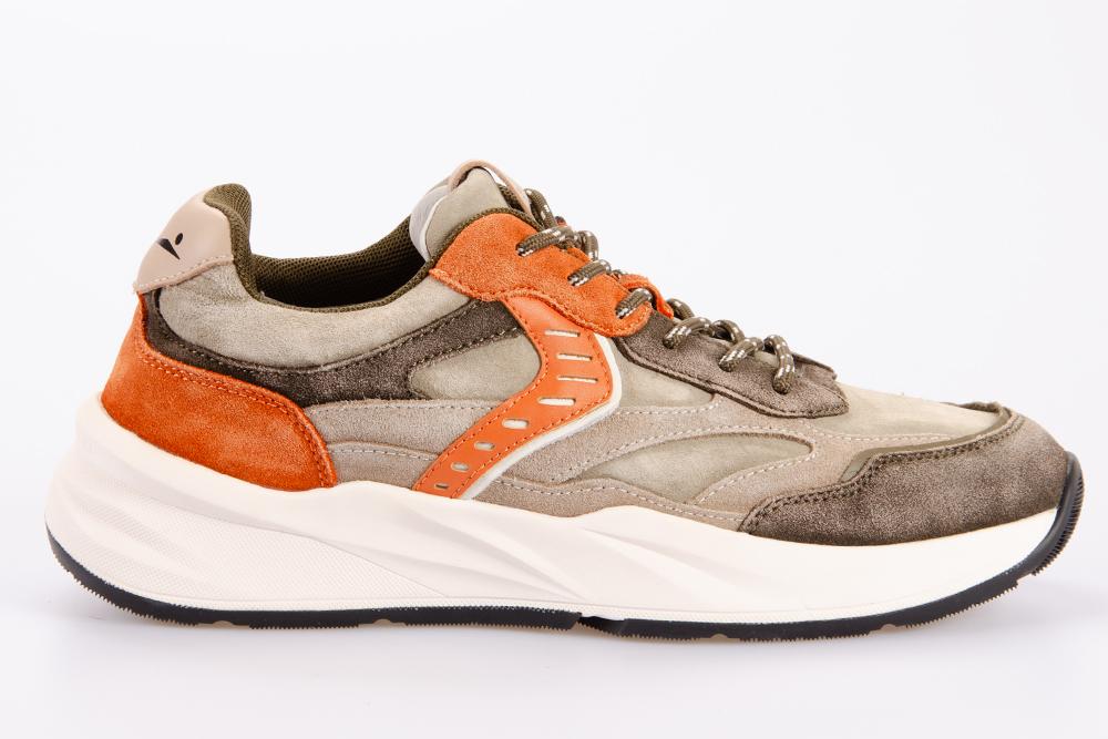 VOILE BLANCHE Uomo Sneaker 9075.07.2F87 ARMY GREEN-SAND