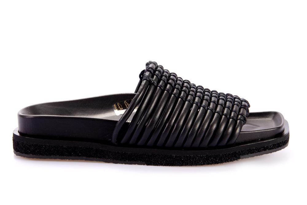 LAURA BELLARIVA Donna Sandali 7840 LOOM NERO