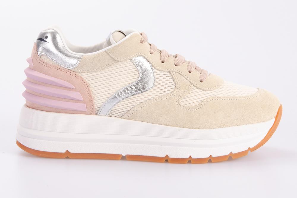 VOILE BLANCHE Donna Sneaker 1D92 WHITE ROSE