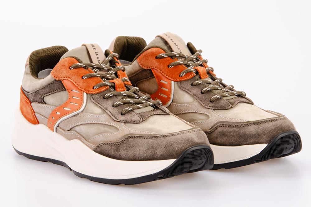 VOILE BLANCHE Uomo Sneaker 9075.07.2F87 ARMY GREEN-SAND