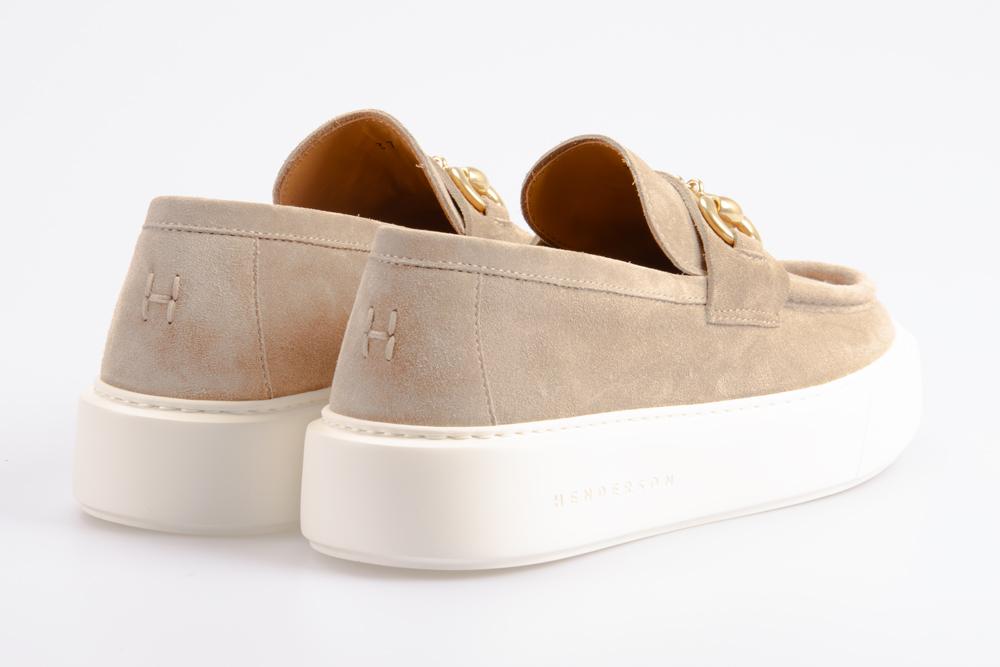 HENDERSON BARACCO Donna Mocassini FLORA SUEDE CARAMEL