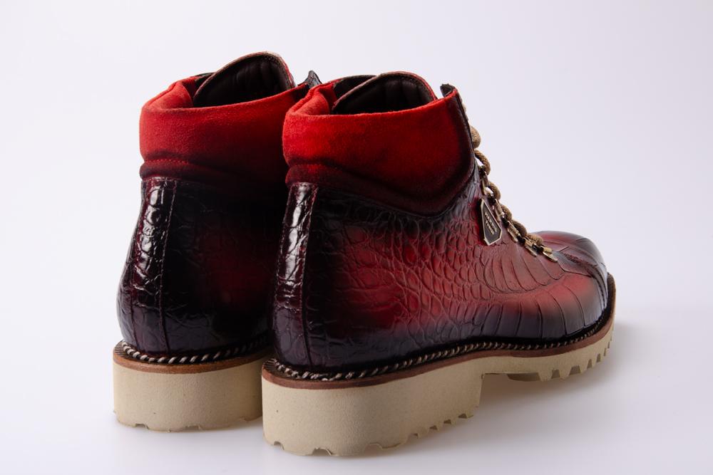 HARRIS Uomo Stivaletto 987 COCCO ROSSO