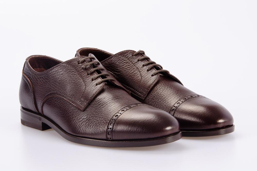 HENDERSON BARACCO Uomo Stringata 73208 CERVO T.MORO
