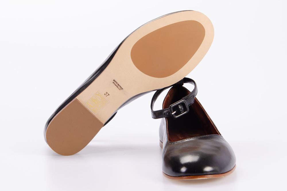 BALDIN Donna Ballerina S337/P NAPPA NERO