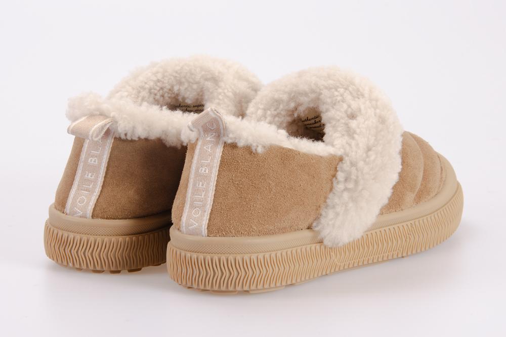 VOILE BLANCHE Donna Sneaker 2019658 PAN SLIP SUEDE LIGHT BROWN