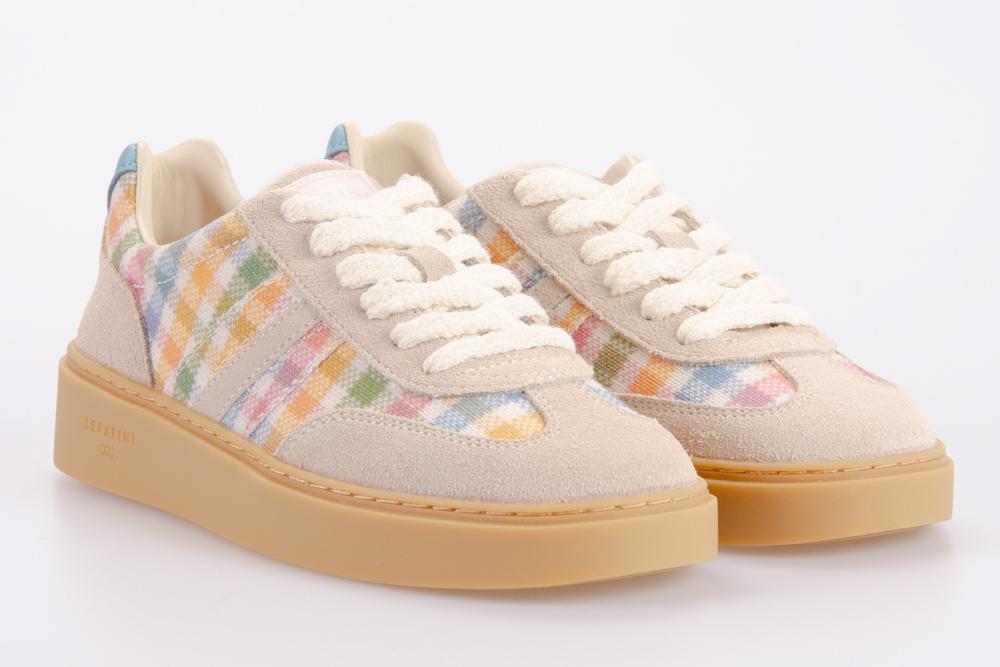 Serafini Donna Sneaker PE26DCOU01 BEIGE CHECKERED COLOURS