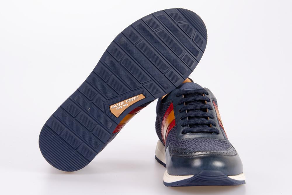GALIZIO TORRESI Uomo Sneaker 319458 FOULARD BLU