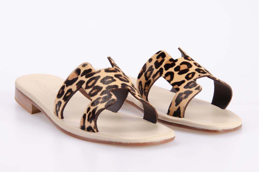 PAOLO FERRARA Donna Sandali CR2508 T15 CAVALLINO LEOPARD