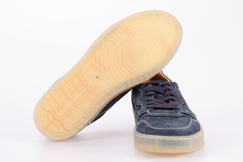 LEMARGO Uomo Sneaker HB01A NABUK BLU