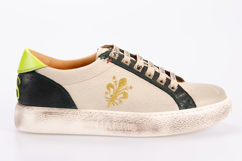 HARRIS Uomo Sneaker MONACO/2 BEIGE INVECCHIATO