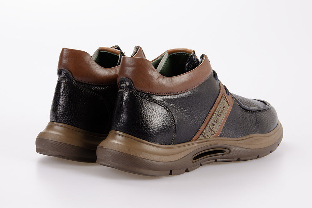 GALIZIO TORRESI Uomo Sneaker alta 325868 DAINO BLU 