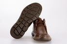 GALIZIO TORRESI Uomo Sneaker alta 325868 DAINO MARRONE 