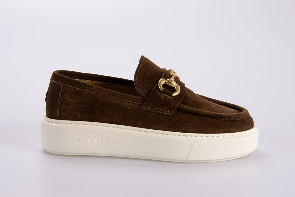 HENDERSON BARACCO Donna Sneaker FLORA.S.3 SUEDE COFFEE 