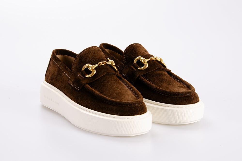 HENDERSON BARACCO Donna Sneaker FLORA.S.3 SUEDE COFFEE 