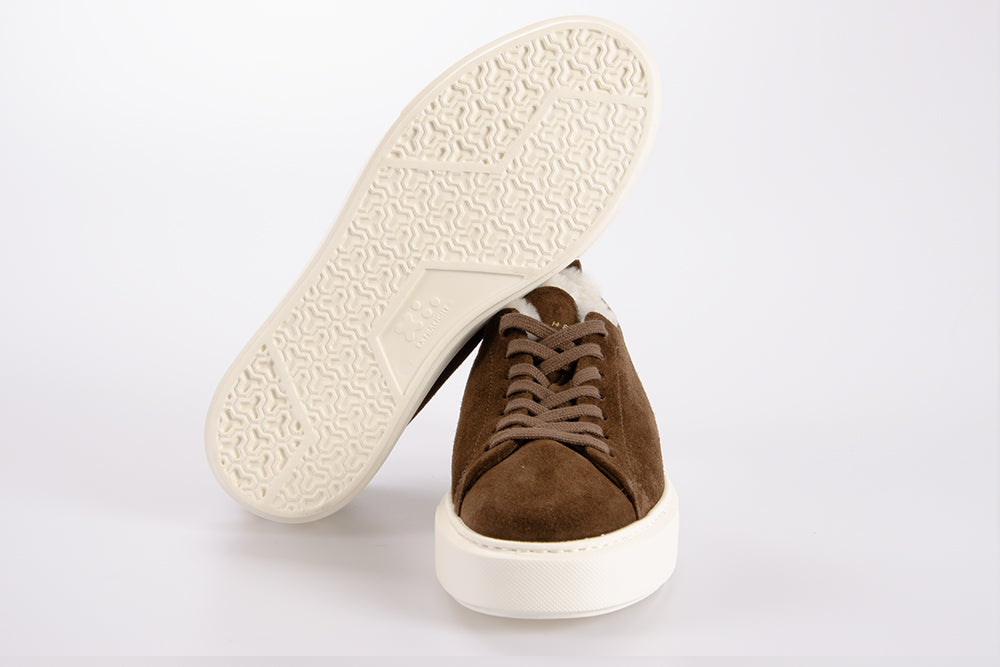 HENDERSON BARACCO Donna Sneaker VALE.M.32 SUEDE COFFEE 