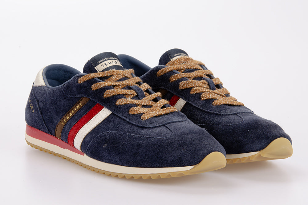 Serafini Uomo Sneaker AI26XRM14 NAVY RED 