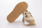 VOILE BLANCHE Donna Sneaker CLUB105 LIGHT BROWN-PLATINUM 
