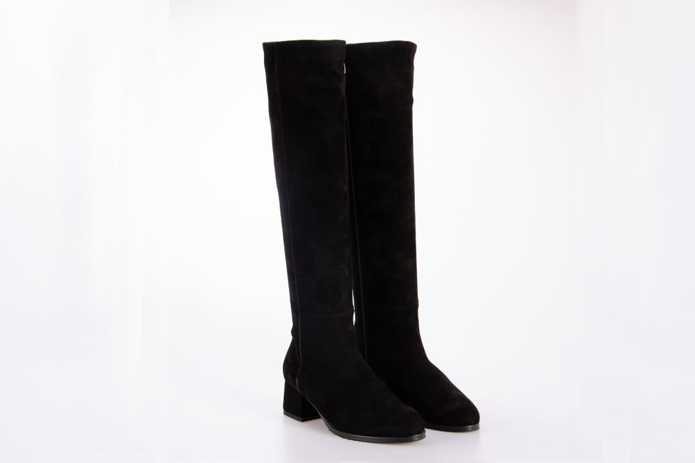 BALDIN Donna Stivale 25417 VELOUR NERO 