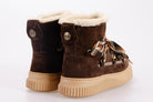 VOILE BLANCHE Donna Stivaletto 2019542 CORTINA SUEDE DARK BROWN 
