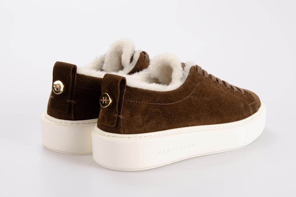 HENDERSON BARACCO Donna Sneaker VALE.M.32 SUEDE COFFEE 