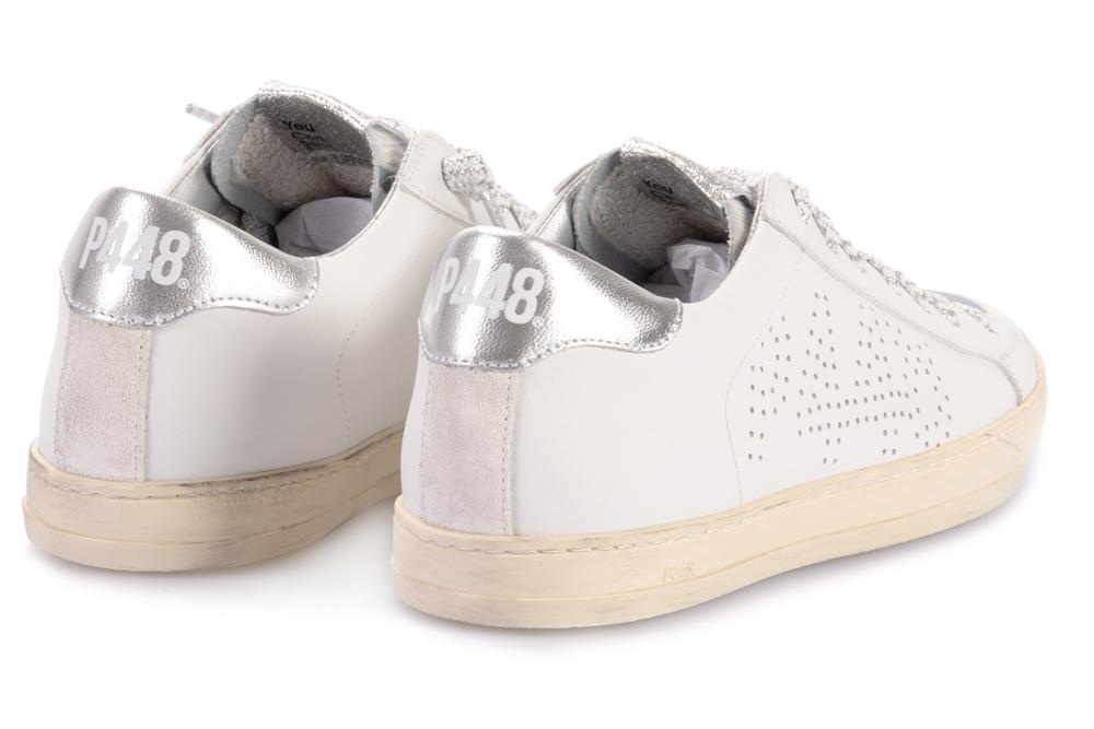 P448 Donna Sneaker JOHN-W COW/SIL 