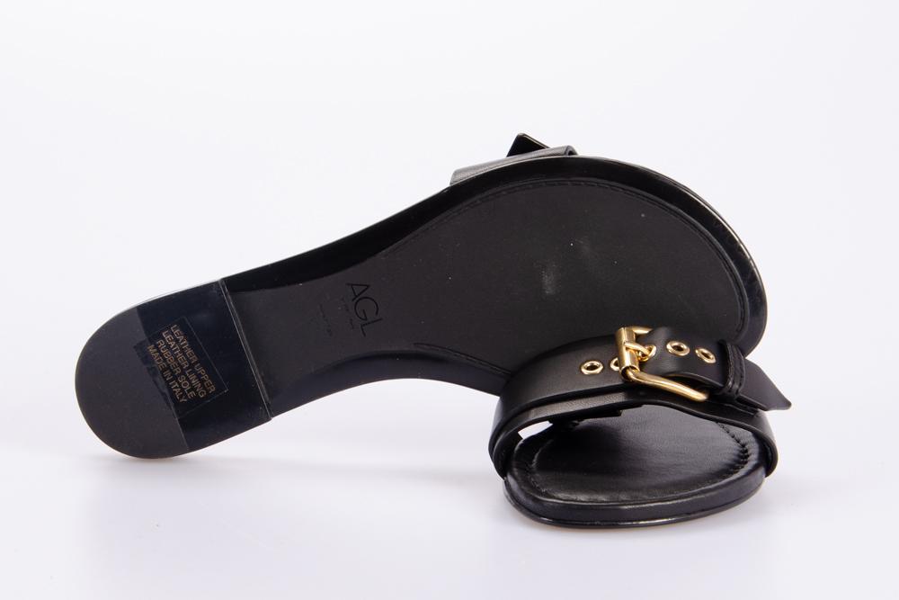 AGL Donna Sandali D656072 NERO 