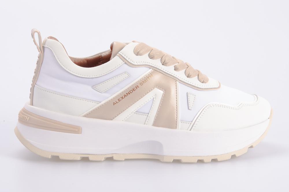 ALEXANDER SMITH Donna Sneaker ASBBLPW2023 WHITE ROSE 