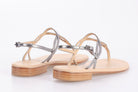 PAOLO FERRARA Donna Sandali 1461 LAMINATO ACCIAIO 