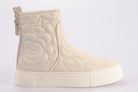 AGL Donna Sneaker alta D925576 MEGHAN EMBROIDERY GESSO MILK 