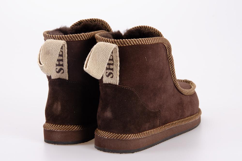 SHEPHERD Donna Stivaletto S_212409 TROY CHESTNUT 
