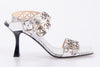 FABI Donna Scarpe con tacco FD8443 SILVER