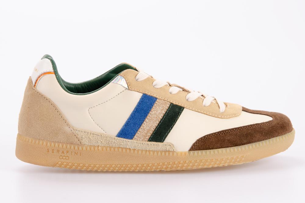 Serafini Uomo Sneaker PE26UCHA53 BLACK GREEN YELLOW 