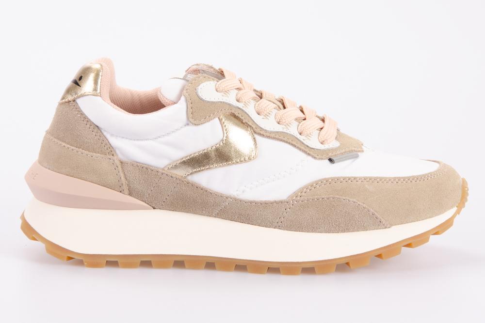 VOILE BLANCHE Donna Sneaker 8292.24.2E42 LIGHT BEIGE - WHITE 