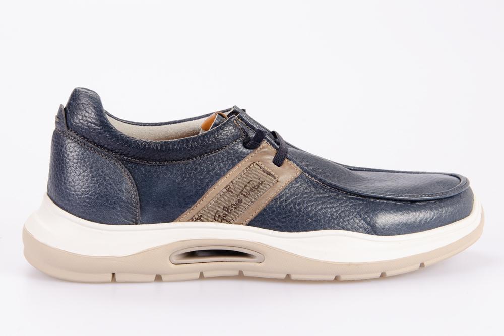 GALIZIO TORRESI Uomo Sneaker 310360 DAINO NAVY 