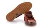 GALIZIO TORRESI Uomo Sneaker 418128 NOUGAT SETA VOLPE 