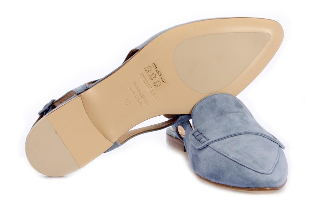 POMME D'OR Donna Sandali 0145 STONE BLU 