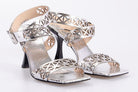 FABI Donna Scarpe con tacco FD8443 SILVER 