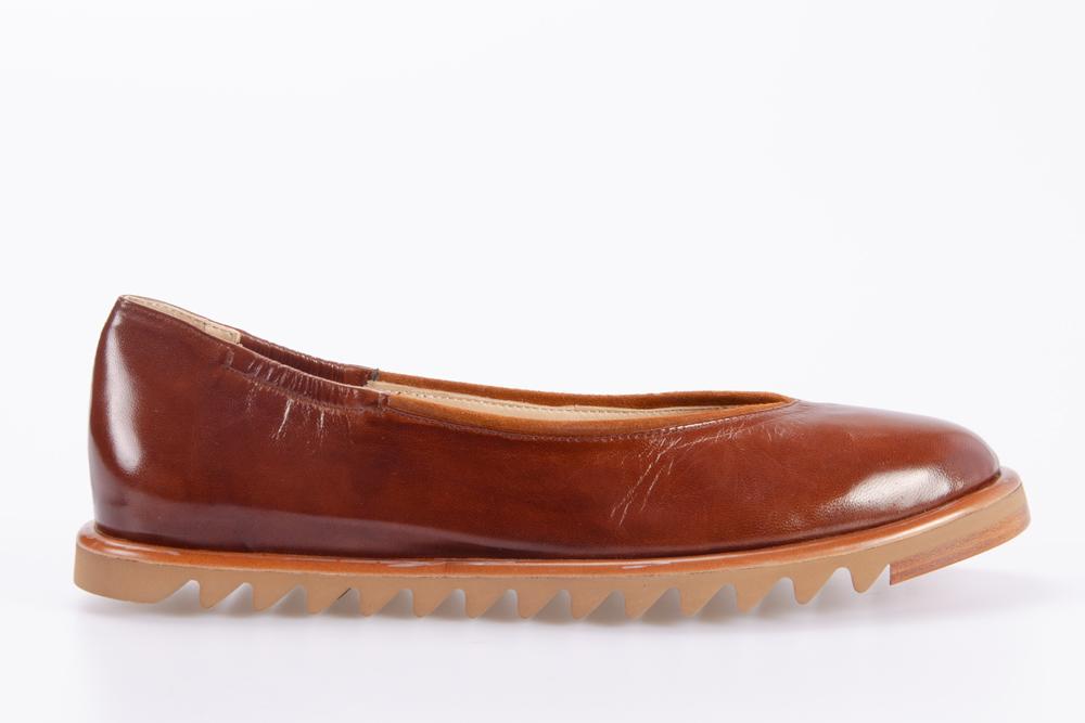BALDIN Donna Ballerina S323 NAPPA COGNAC 